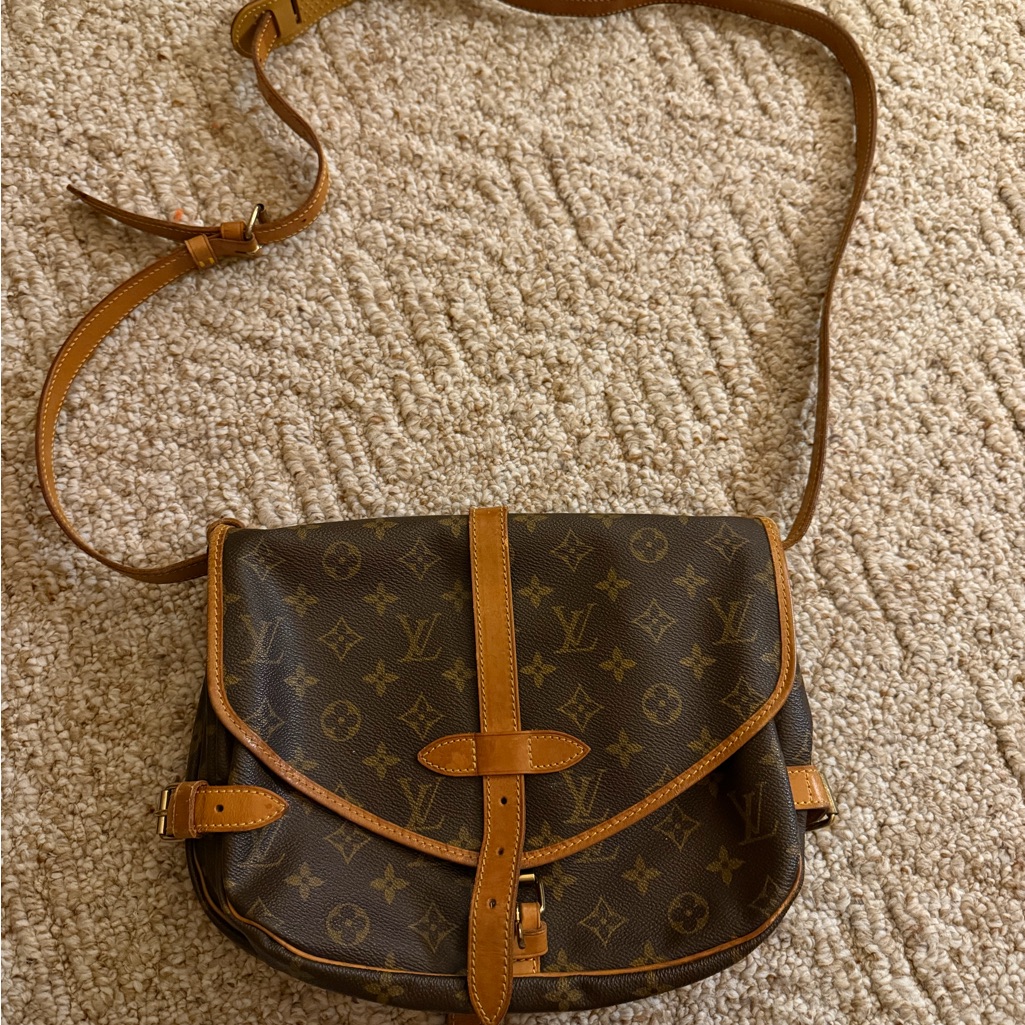 Louis Vuitton Monogram Saumur Messenger Bag